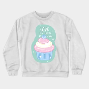 Love Cupcakes: Trans Crewneck Sweatshirt